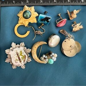 Vintage Assorted Crafting Jewelry
